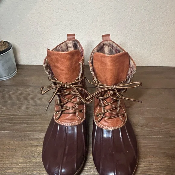 YOKI Duck Rain Boots – Waterproof – Women’s Size 8 (approx. 10" in length) - Picture 16 of 16